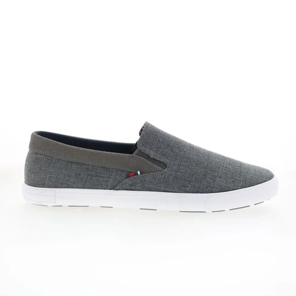Ben Sherman Gray Slip-On Sneakers with White Sole